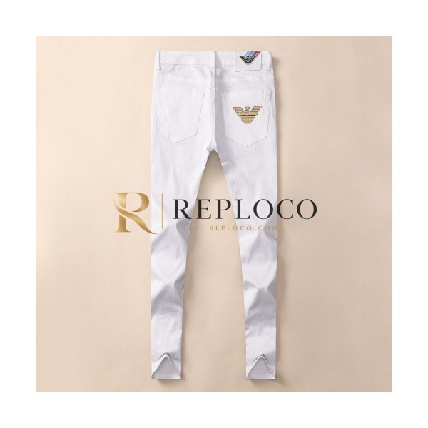 ✨[알마니]Armani 2020 Mens Business Classic Denim Jeans - 알마니 2020 남성 비지니스 클래식 데님 청바지 Arm0676x.Size(28 - 38).화이트