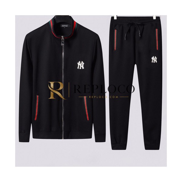 ✨[구찌]Gucci 2019 Mens Logo Casual Training Clothes&Pants - 구찌 2019 남성 로고 캐쥬얼 트레이닝복&팬츠 Guc01942x.Size(m - 3xl).블랙