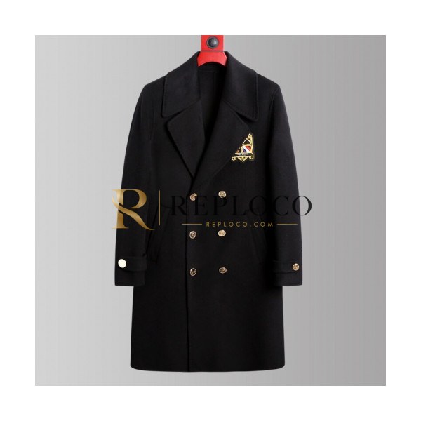 ✨Thom Browne 2019 Mens Casual Cashmere Coat - 톰브라운 2019 남성 캐쥬얼 캐시미어 코트 Thom0312x.Size(m - 3xl).블랙