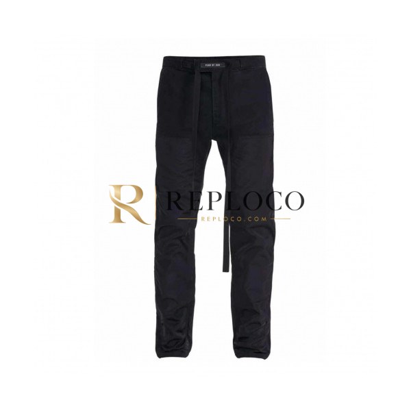 ✨Fear of god 2019 Mens Logo Modern Casual Pants - 피어오브갓 2019 남성 로고 모던 캐쥬얼 팬츠 Fea0069x.Size(s - xl).블랙