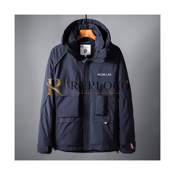 ✨Moncler 2019 Mens Patch Logo Modern Down Padding - 몽클레어 2019 남성 패치 로고 모던 다운 패딩 Moc0665x.Size(m - 3xl).네이비