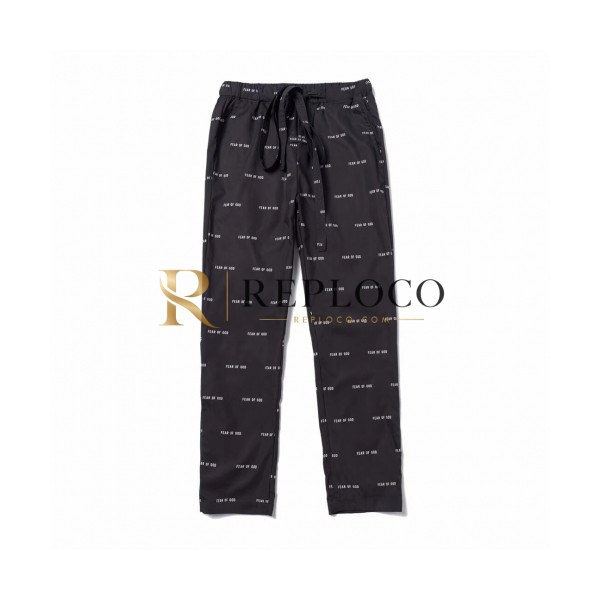 ✨[피어오브갓]Fear of god 2020 Mens Logo Modern Casual Pants - 피어오브갓 2020 남성 로고 모던 캐쥬얼 팬츠 Fea0120x.Size(s - xl).블랙