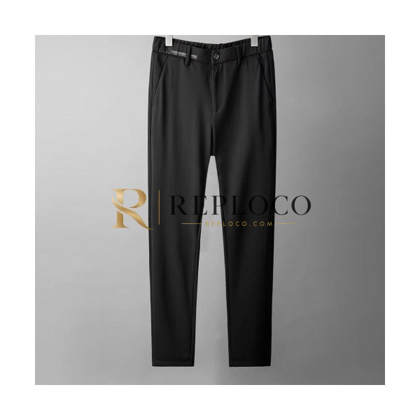 ✨[버버리]Burberry 2020 Mens Business Classic Cotton Pants - 버버리 2020 남성 비지니스 클래식 코튼 팬츠 Bur02163x.Size(30 - 40).블랙