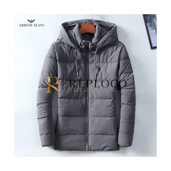 ✨[알마니]Armani 2019 Mens Logo Goose Down Padding - 알마니 2019 남성 로고 캐쥬얼 구스다운 패딩 Arm0522x.Size(m - 3xl).그레이