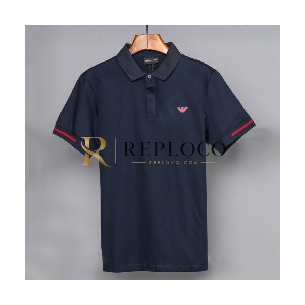 ✨Armani 2019 Mens Polo Cotton Short Sleeved Tshirt - 알마니 남성 신상 폴로 코튼 반팔티 Arm0151x.Size(m - 3xl).2컬러(블랙/네이비)