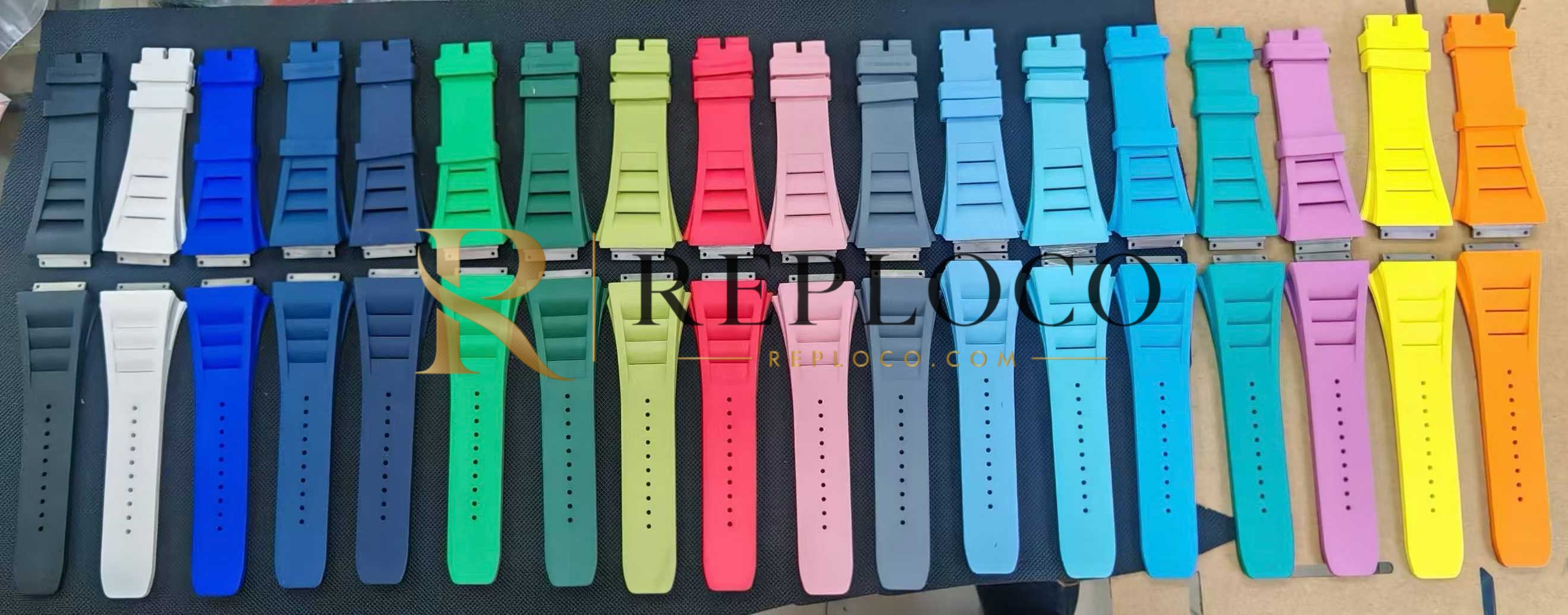 리차드 밀 레이싱 러버 스트랩 RM055 RM35-02 RM35-01 RM035