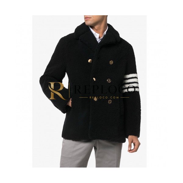 ✨Thom Browne 2019 Mens Casual Coat - 톰브라운 2019 남성 캐쥬얼 코트 Thom0289x.Size(s - xl).블랙