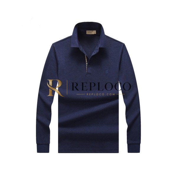 ✨[버버리]Burberry 2020 Mens Logo Casual Cotton Polo Tshirts - 버버리 2020 남성 로고 캐쥬얼 코튼 폴로 맨투맨 Bur02191x.Size(m - 3xl).네이비