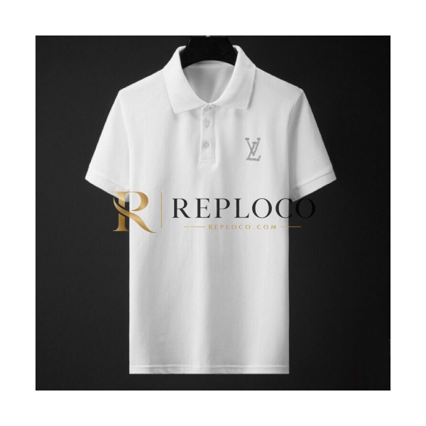 ✨[루이비통]Louis vuitton 2020 Mens Logo Cotton Short Sleeved Polo Tshirts - 루이비통 2020 남성 로고 코튼 폴로 반팔티 Lou01949x.Size(m - 2xl).화이트