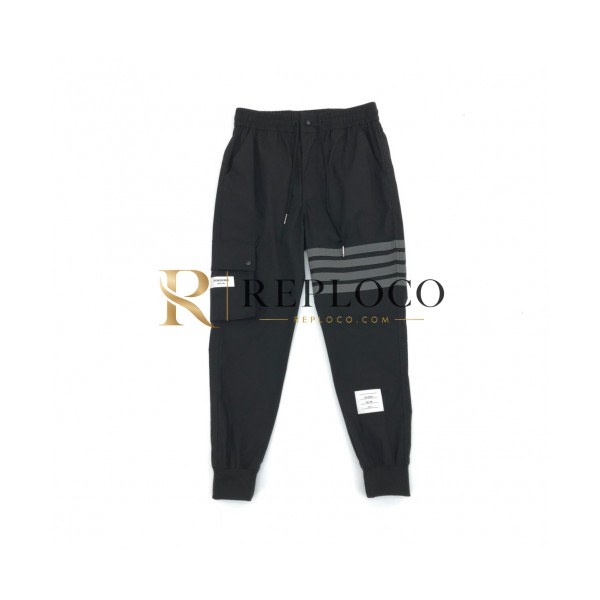 ✨[톰브라운]Thom Browne 2020 Mens Casual Training Pants - 톰브라운 2020 남성 캐쥬얼 트레이닝 팬츠 Tho0797x.Size(m - 3xl).블랙