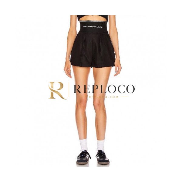 ✨[알렉산더왕]Alexander wang 2020 Womens Modern Cotton Short Pants - 알렉산더왕 2020 여성 모던 코튼 반바지 Ale0081x.Size(s - l).2컬러(블랙/화이트)