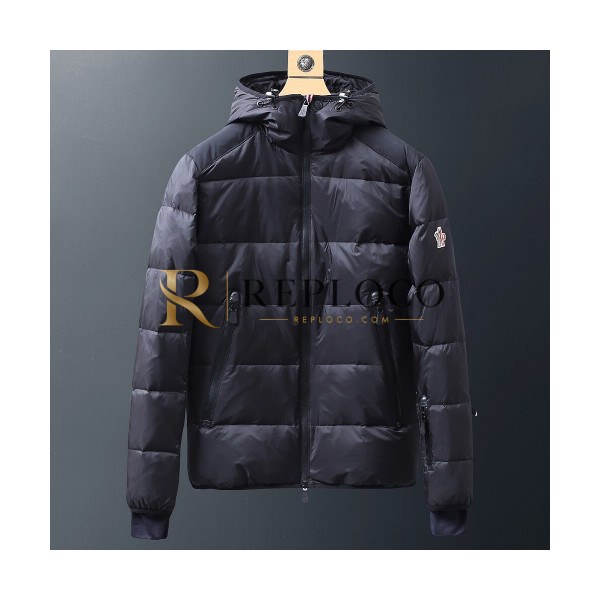 ✨Moncler 2019 Mens Patch Logo Modern Down Padding - 몽클레어 2019 남성 패치 로고 모던 다운 패딩 Moc0693x.Size(m - 3xl).블랙