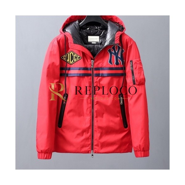 ✨[구찌]Gucci 2020 Mens Logo Casual Duck Down Padding - 구찌 2020 남성 로고 캐쥬얼 덕다운 패딩 Guc03142x.Size(m - 3xl).레드