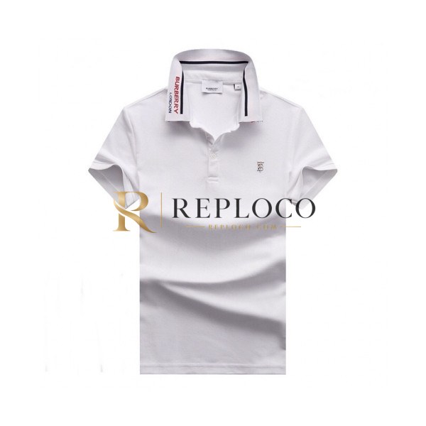✨[버버리]Burberry 2020 Mens Logo Cotton Polo Short Sleeved Tshirts - 버버리 2020 남성 로고 코튼 폴로 반팔티 Bur02422x.Size(m - 3xl).화이트