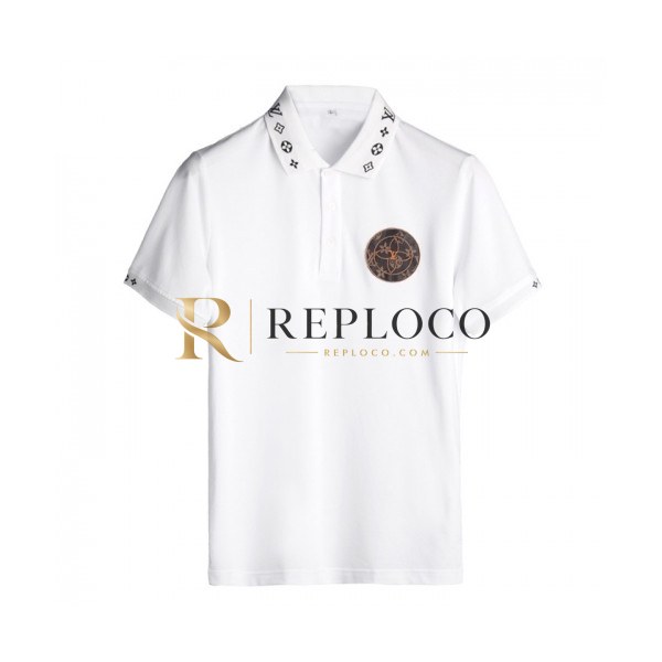 ✨[루이비통]Louis vuitton 2020 Mens Logo Cotton Short Sleeved Polo Tshirts - 루이비통 2020 남성 로고 코튼 폴로 반팔티 Lou02025x.Size(m - 3xl).화이트
