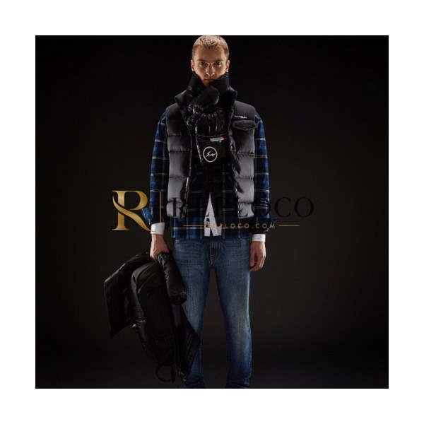 ✨MONCLER&FRAGMENT COLLABO 2018 MENS DOWN PADDING VEFT - 몽클레어&프라그먼트 콜라보 남성 다운패딩 조끼 MOC0214