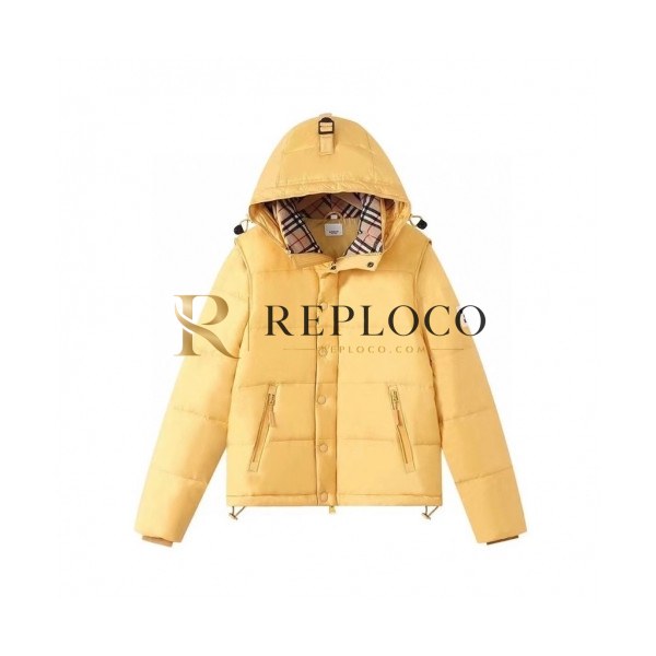 ✨Burberry Mm/Wm Casual Duck Down Padding Yellow - 버버리 2021 남/녀 캐쥬얼 덕다운 패딩 Bur04208x Size(s - 2xl) 옐로우
