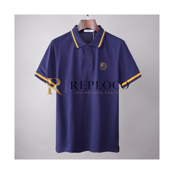 ✨[로에베]Loewe 2021 Mens Smile Short Sleeved Tshirts - 로에베 2021 남성 폴로 반팔티 Loe0405x.Size(m - 2xl).네이비