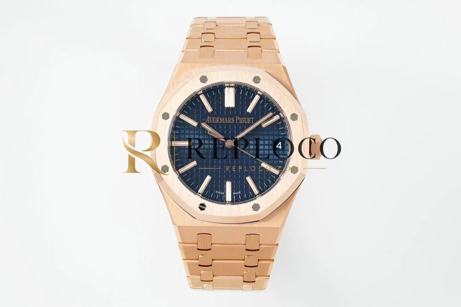에이피 로열 오크 41mm 15510OR RG DDF 공장 1:1 베스트 에디션 블루 다이얼 SA4302 슈퍼클론 (텅스텐 헤비 버전)