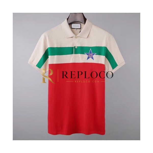 ✨[매장판]Gucci 2020 Mens Logo Short Sleeved Polo Tshirts - 구찌 2020 남성 로고 폴로 반팔티 Guc02919x.Size(m - 2xl).레드