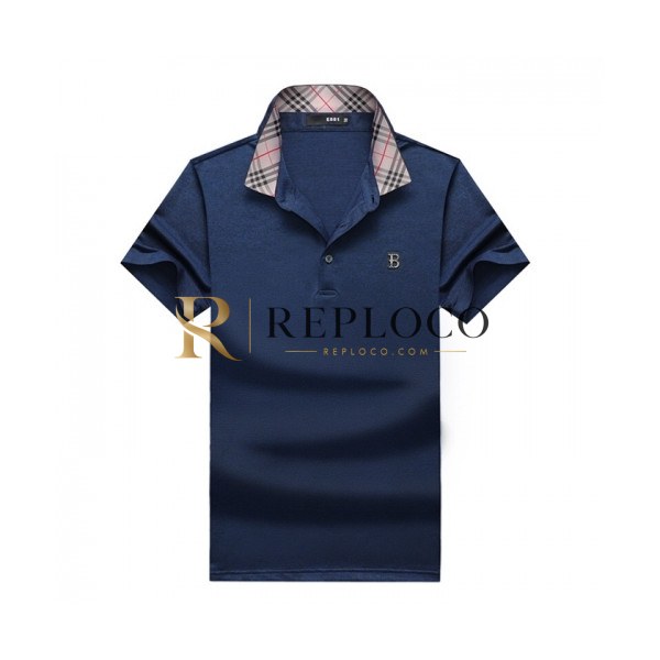 ✨[버버리]Burberry 2020 Mens Logo Cotton Polo Short Sleeved Tshirts - 버버리 2020 남성 로고 코튼 폴로 반팔티 Bur02352x.Size(m - 3xl).네이비