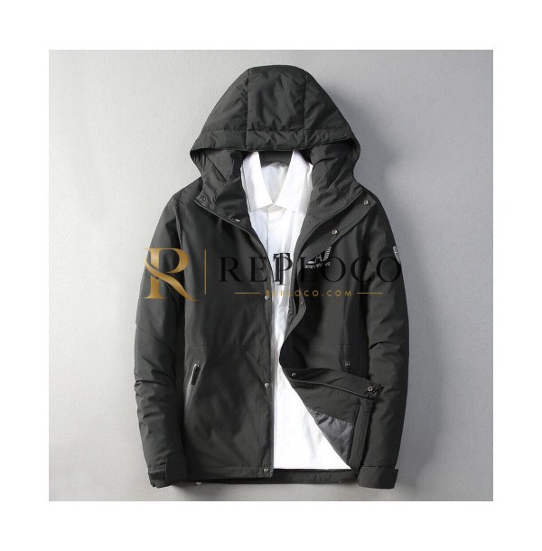 ✨Armani 2019 Mens Logo Down Padding - 알마니 2019 남성 로고 다운패딩 Arm0235x.Size(m - 3xl).2컬러(블랙/네이비)