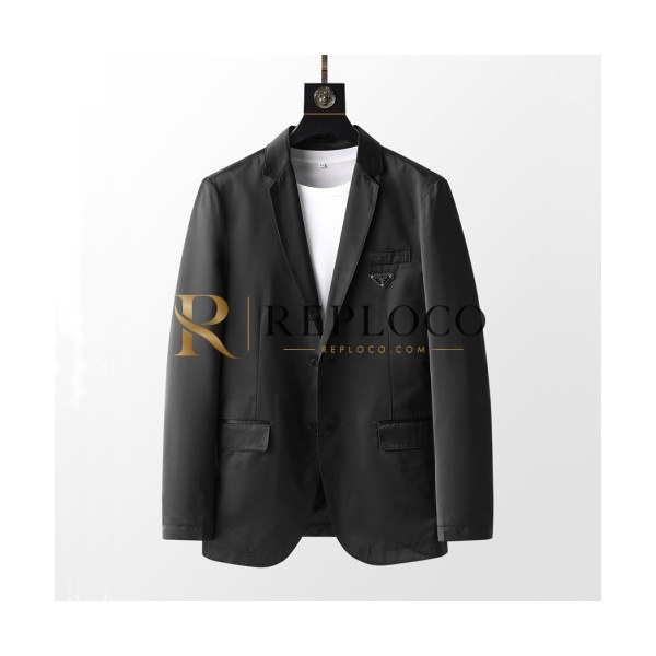 ✨Prada Mens Business Suit Jackets Black - 프라다 2023 남성 비지니스 슈트 자켓 Pra02389x Size(44 - 50) 블랙