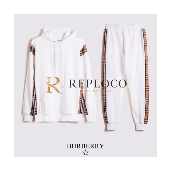 ✨[버버리]Burberry 2020 Mens Logo Casual Training Clothes&Pants - 버버리 2020 남성 로고 캐쥬얼 트레이닝복&팬츠 Bur03135x.Size(s - 2xl).화이트