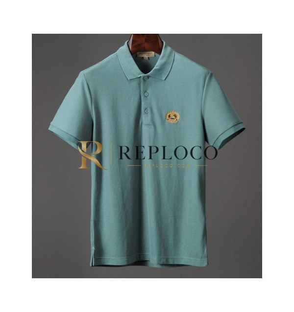 ✨[버버리]Burberry 2020 Mens Logo Cotton Polo Short Sleeved Tshirts - 버버리 2020 남성 로고 코튼 폴로 반팔티 Bur02320x.Size(s - 2xl).그린