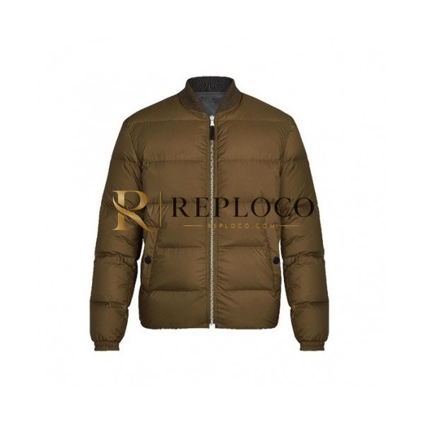 ✨Louis vuitton 2020 Mens Logo Duck Down Padding - 루이비통 2020 남성 로고 덕다운 양면 패딩 Lou02477x.Size(m - 2xl).카키