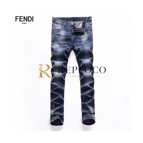 ✨[매장판]Fendi 2020 Mens Classic Denim Jeans - 펜디 2020 남성 클래식 데님 청바지 Fen0617x.Size(28 - 38).블루