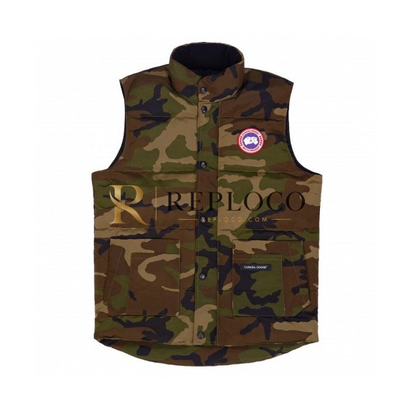 ✨Canada Goose 2019 Mm/Wm Logo Padding Vest - 캐나다구스 2019 남자 로고 베스트 패딩조끼 Can0124x.Size(2xs - 2xl).밀리터리그린