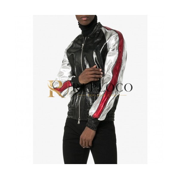✨[발망]Balmain 2020 Mens Casual Logo Leather Jackets - 발망 2020 남성 캐쥬얼 로고 가죽 자켓 Balm0087x.Size(m - 3xl).블랙
